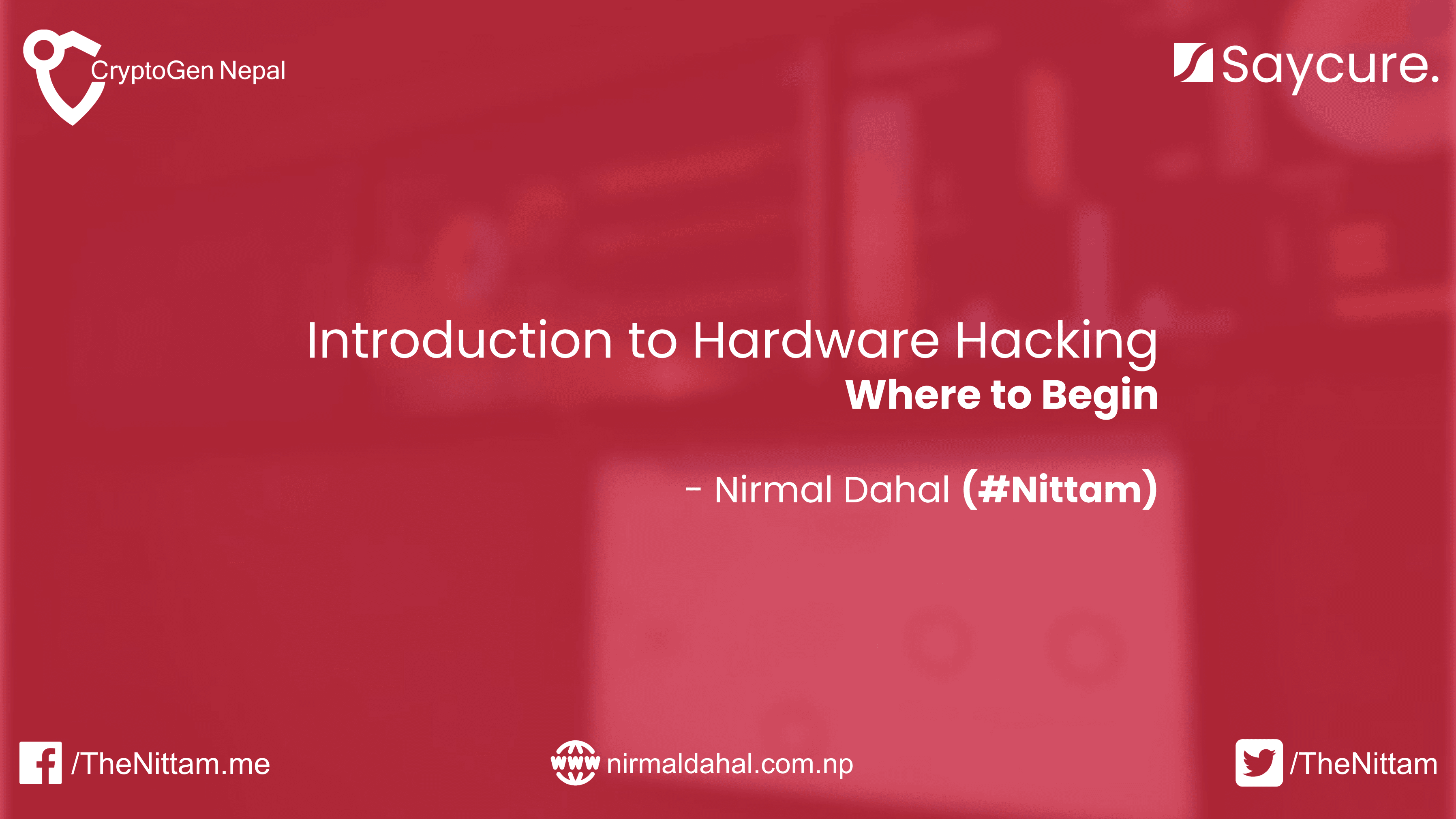 Introduction to Hardware Hacking